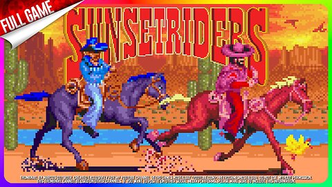 Sunset Riders [Color Patch] (Sega Genesis - US) Longplay
