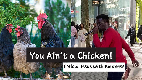 You Ain’t A Chicken! Follow Jesus With Boldness 🐔✝️🔥
