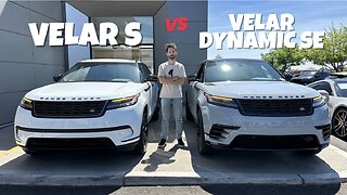 2026 Range Rover Velar Dynamic SE vs VELAR S