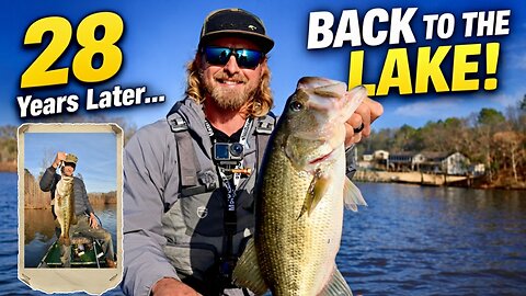 Taking My dad Back To His Childhood Lake (28 Years Later)