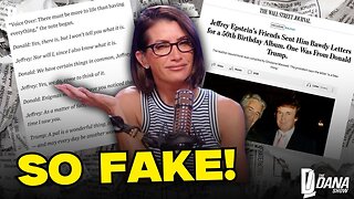 Wall Street Journal Publishes FAKE Trump/Epstein Bday Letter | The Dana Show - 7/18/25