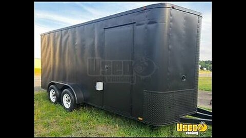 2016 7' x 16' Food Concession Trailer / Mobile Vending Unit for Sale in Virginia!