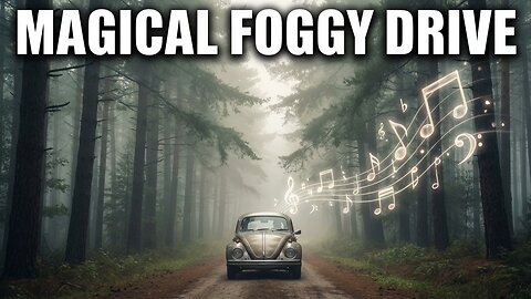 MAGICAL LOFI Phonk Music Takes You Down Foggy Forest Road