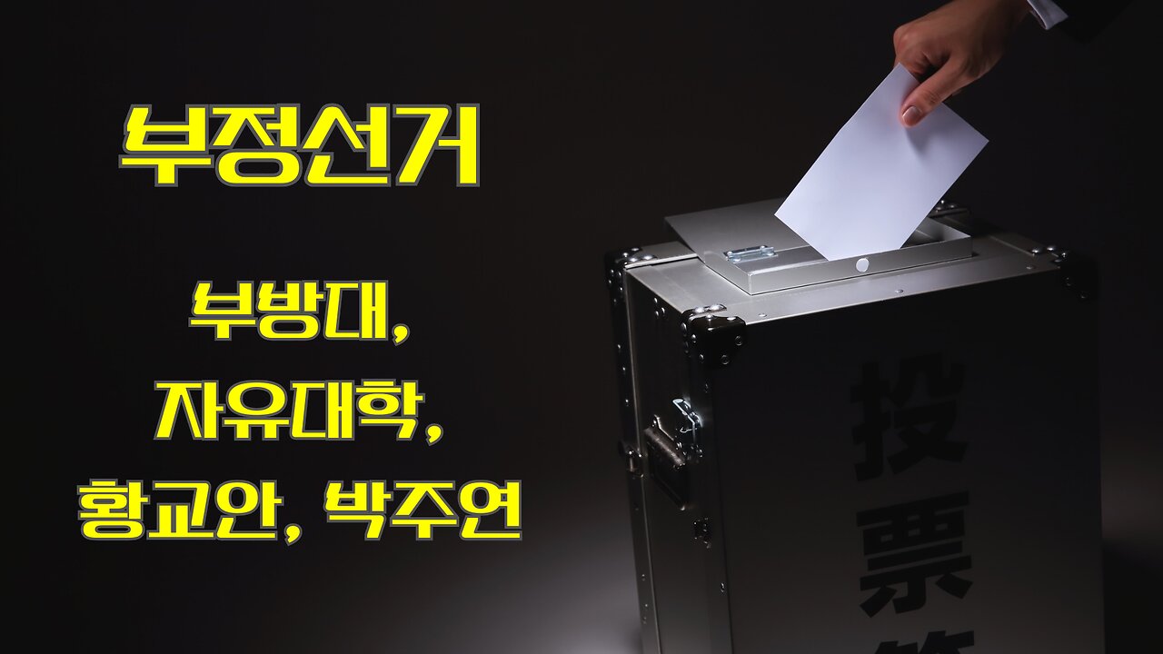 부정선거1] 부방대