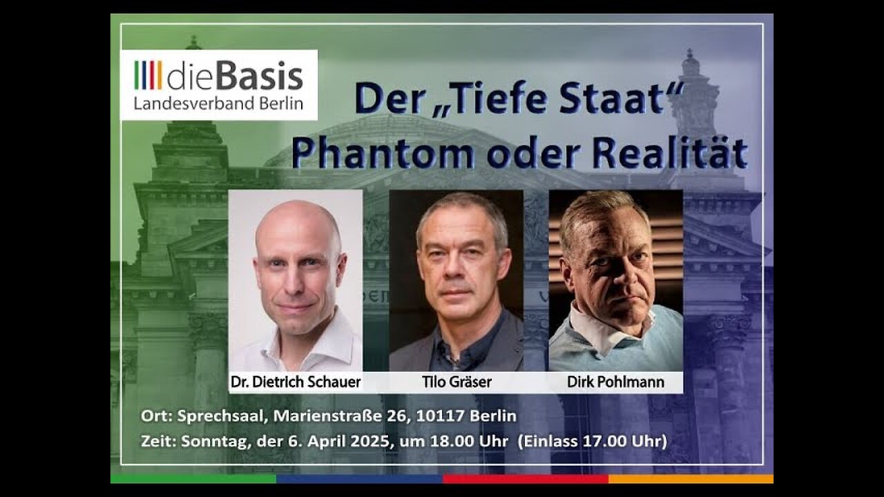 " DER TIEFE STAAT " - Dirk Pohlmann , Tilo Gräser , Dr. Dietrich Schauer