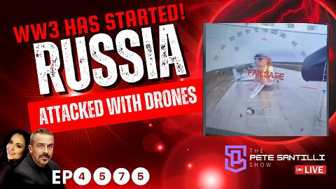 World War 3 Has Started! Russian Bomber Fleet Attacked By Massive Drone Swarm [EP4575-8AM]