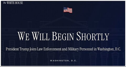Pres Trump Joins LE & Military Personnel - Washington, D.C.