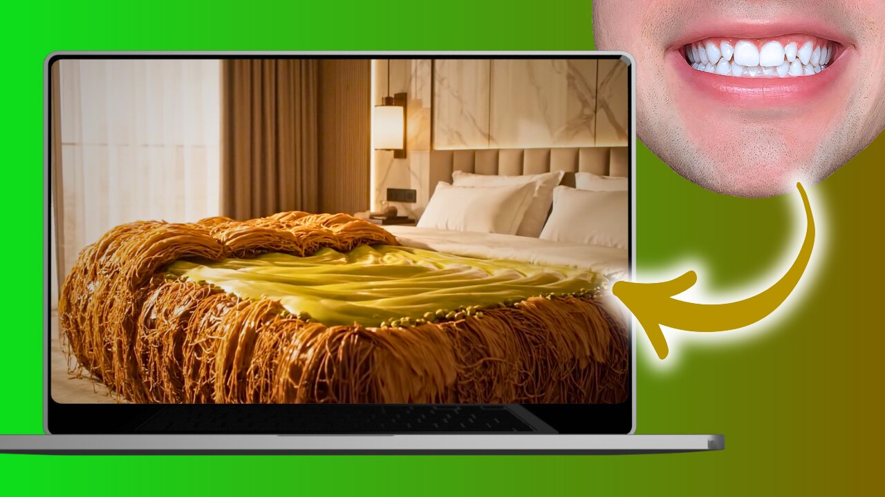 Would You Sleep in a Bed Made of Dubai Chocolate?