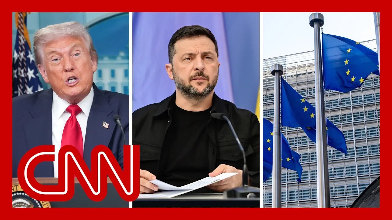 Trump meeting with Zelensky, EU leaders ahead of Putin summit