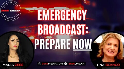 Audycja alarmowa: Przygotuj się TERAZ z udziałem Tiny Blanco