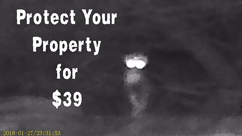 The Cheapest Night Vision Camera.