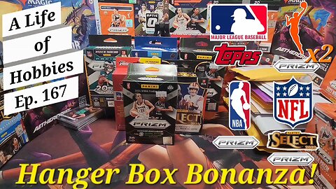 Hanger Box Bonanza! WNBA, NFL, MLB, NBA! Will I pull ANYTHING good? e167