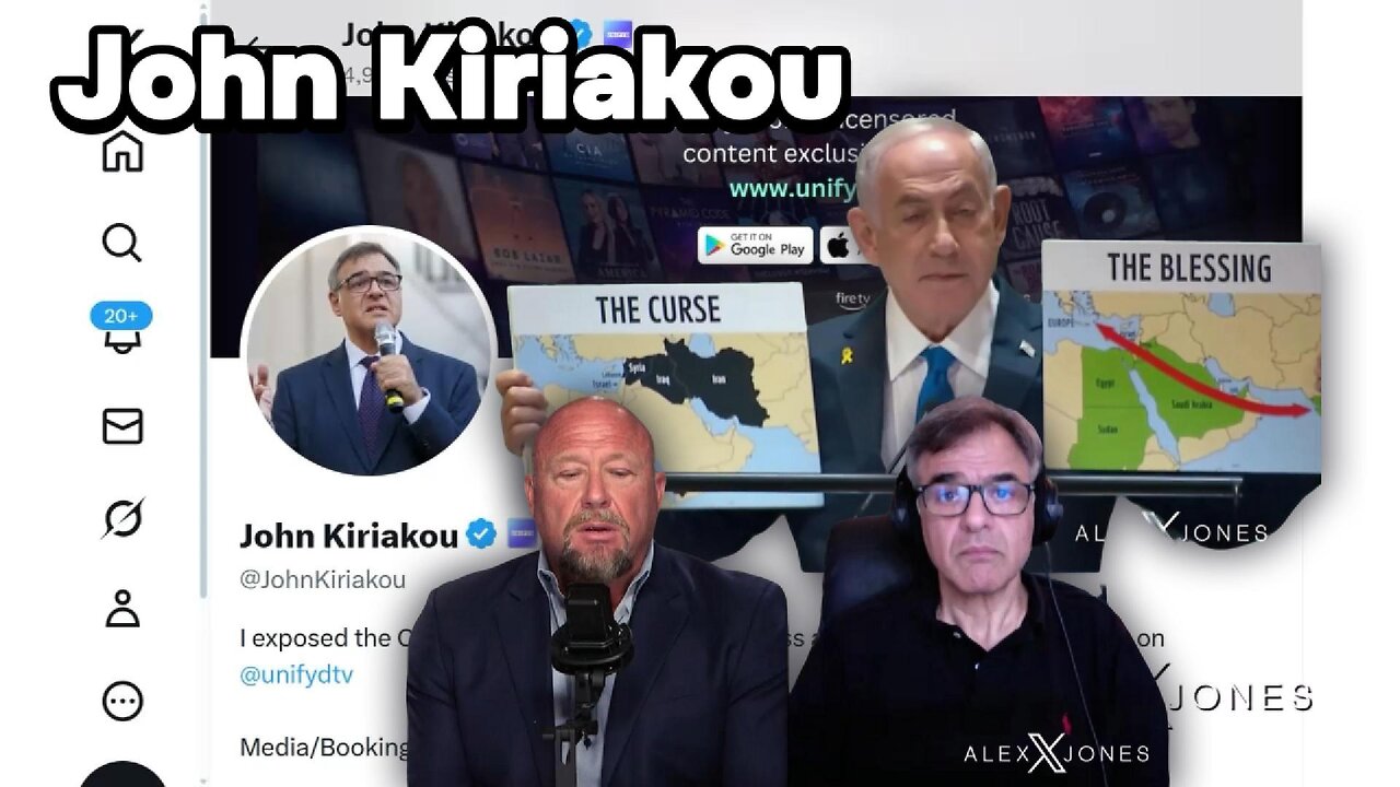 John Kiriakou, Alex Jones, Discuss Israel and Iran. Will Trump Keep Us out of WW3?