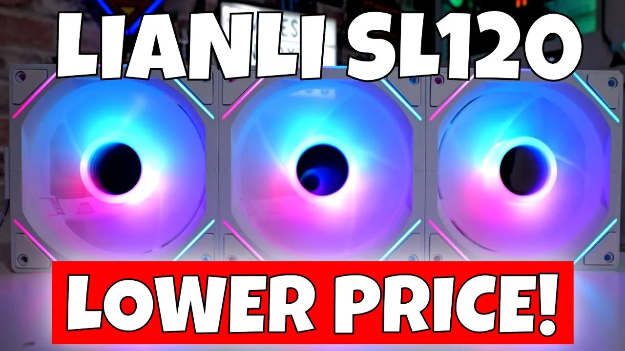 Lianli SL120 Fans For Much Lower Price SaharaGaming M12W X3 Kit With Mini Hub Review