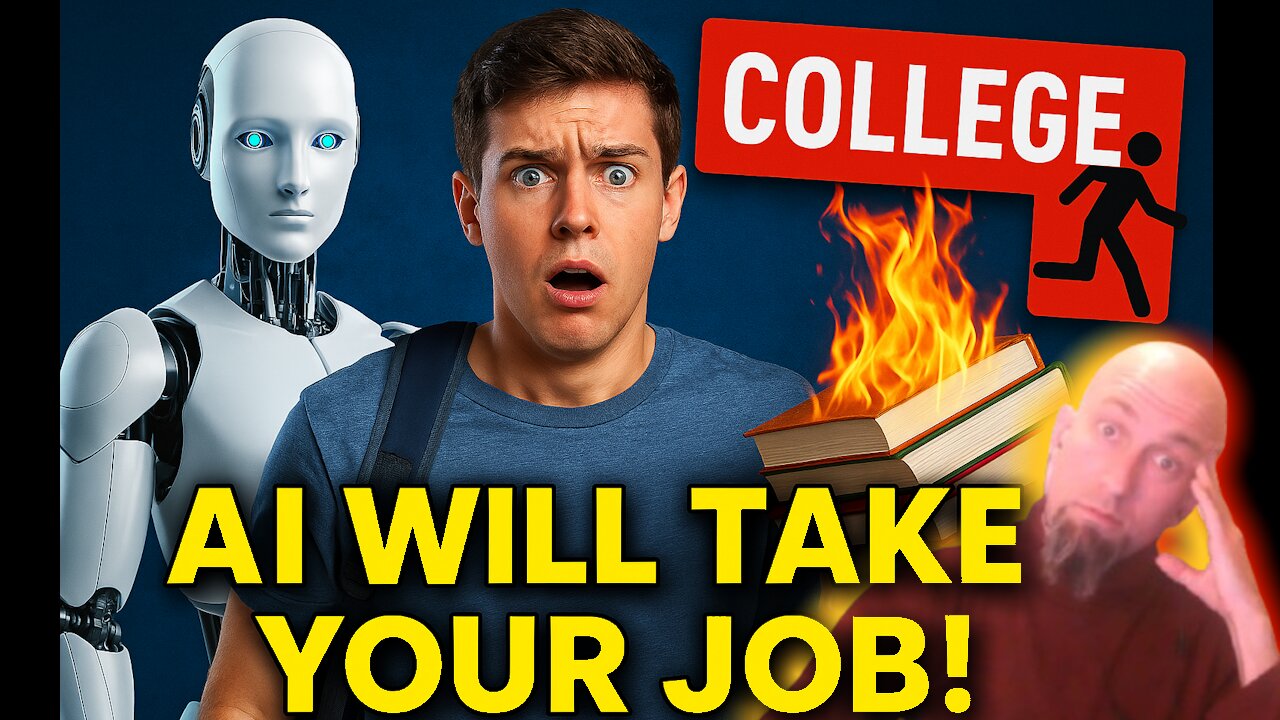 College is a SCAM in the Age of AI. Start your own company and they can't fire you!
