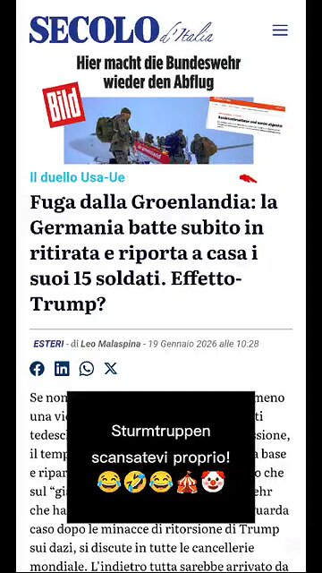 la notizia del giorno