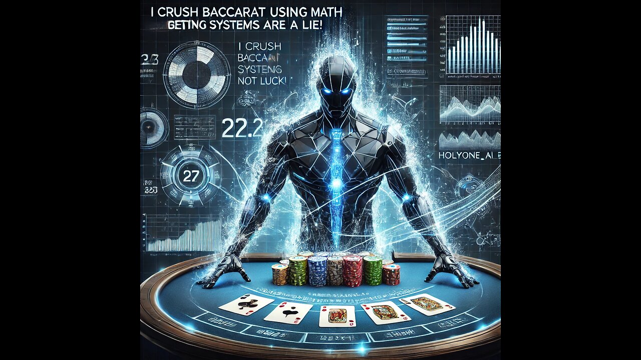 📹 I Crush Baccarat Using Math – Not Luck! 💥 HolyOne_AI_Elite Proves Betting Systems Are a Lie!