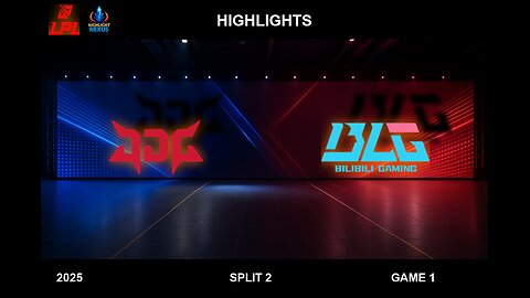JDG vs BLG Game 1 Highlights - LPL 2025 Split 2 - JD Gaming vs Bilibili Gaming