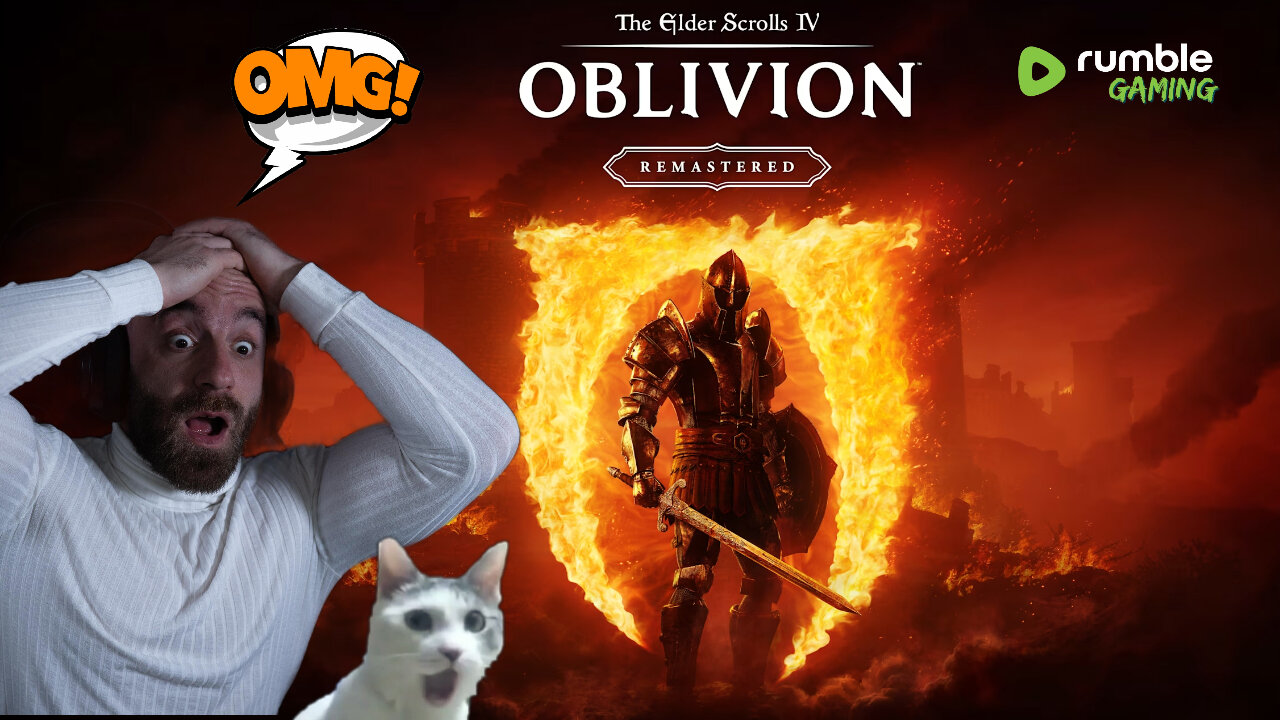🟢LETS SEE IF THE HYPE IS REAL! OBLIVION REMAKE ! 🎉 #RumbleGaming