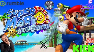 Super Mario SunShine (3D All*Stars) Livestream Road to 300 followers #GamingOnRumble