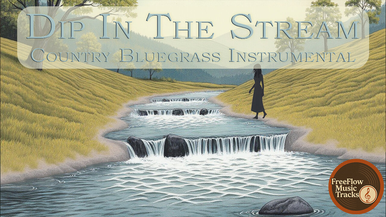 Dip In The Stream – Country Bluegrass Instrumental | FreeFlow Music Tracks