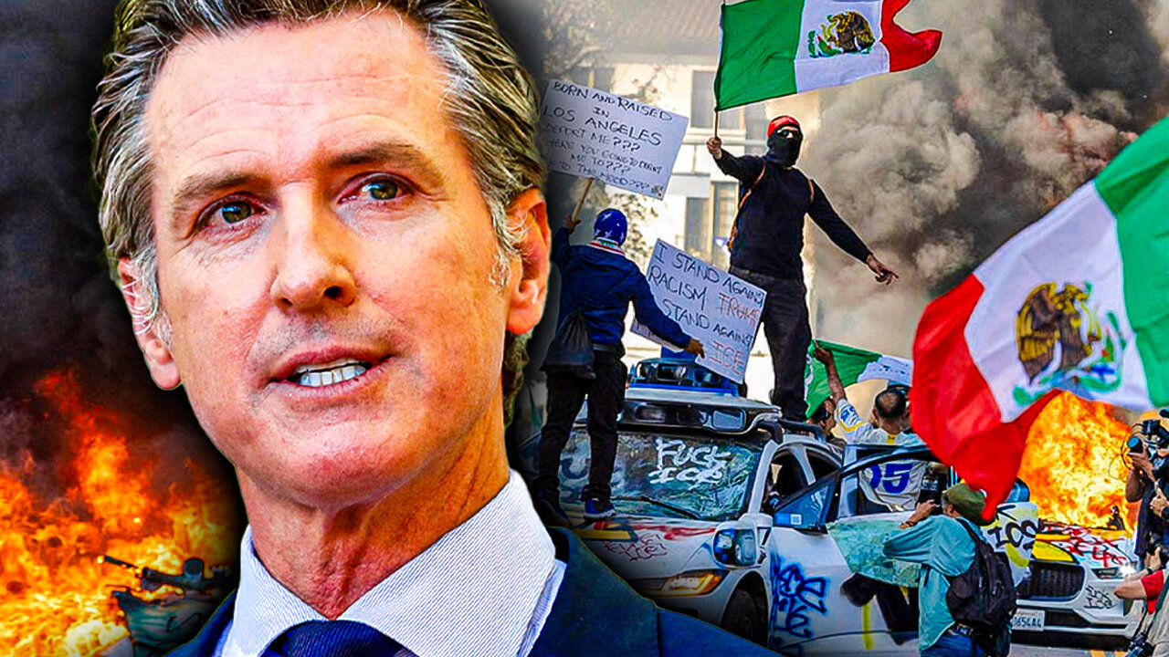 Are The LA RIOTS Turning California RED?