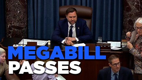 Vance Breaks 50-50 Tie As Senate Passes GOP Megabill After Voting Around The Clock | TRENDING
