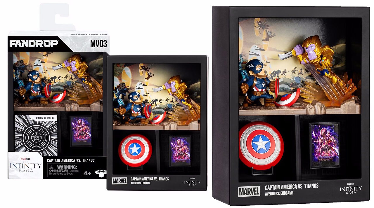 Fandrop - Marvel Wave 1 Figure [2-Pack Captain America Vs Thanos]