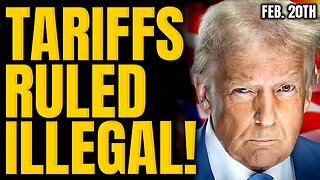 BREAKING MARKET NEWS: Trump's Tariffs Ruled ILLEGAL