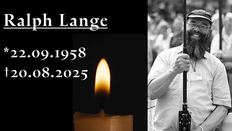 NACHRUF: Ralph Lange *22.09.1958 / †20.08.2025