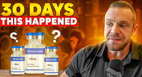 I Took Retatrutide For A Month and This Happened
