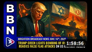 Trump green lights BOMBING of Iran while Israel readies false flag attacks on US military