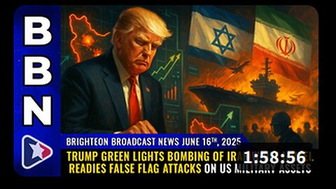 Trump green lights BOMBING of Iran while Israel readies false flag attacks on US military