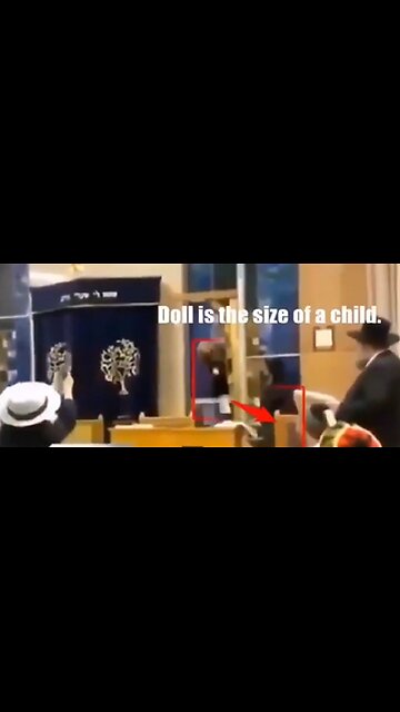 Anyone know what they are doing here with this Child sized doll & the guy shooting the gun?