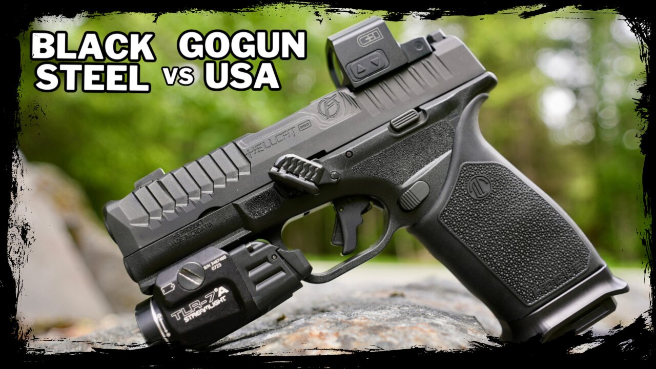 BlackSteel vs GoGun USA - Hellcat Pro