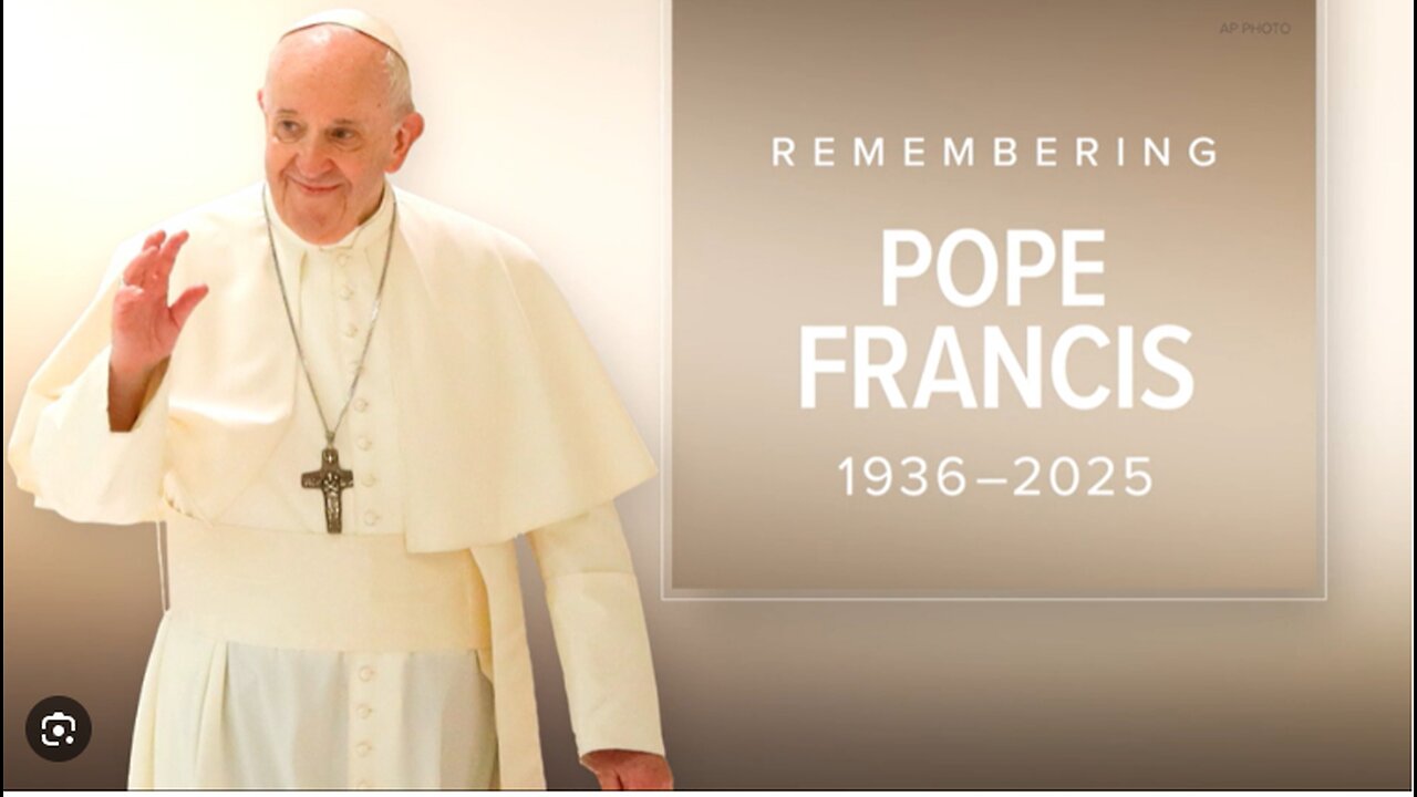 My Thoughts on The Pope passing away...Whats Next?