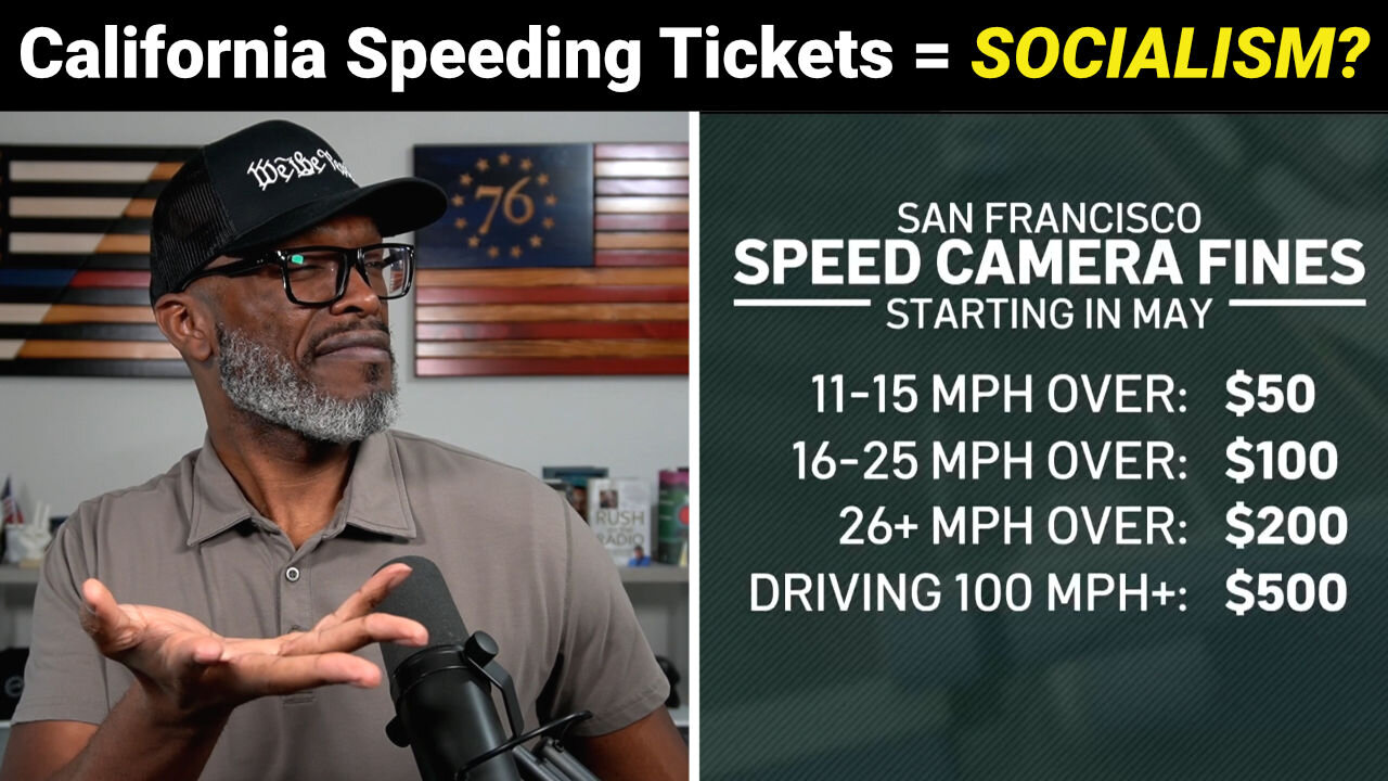 California Introduces SOCIALISM To Speeding Tickets?