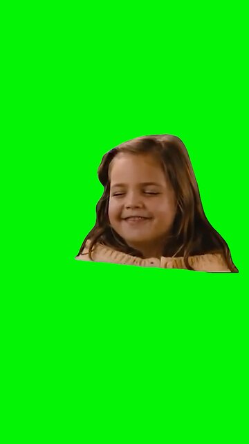 Bridge to Terabithia Girl Smiling | Green Screen #smile #smiling #relatable #nostalgia #meme #meme