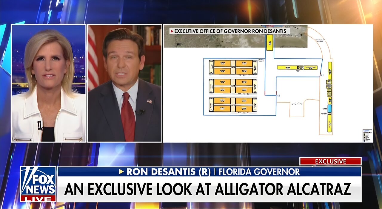 Gov DeSantis: Alligator Alcatraz Will Increase Deportations