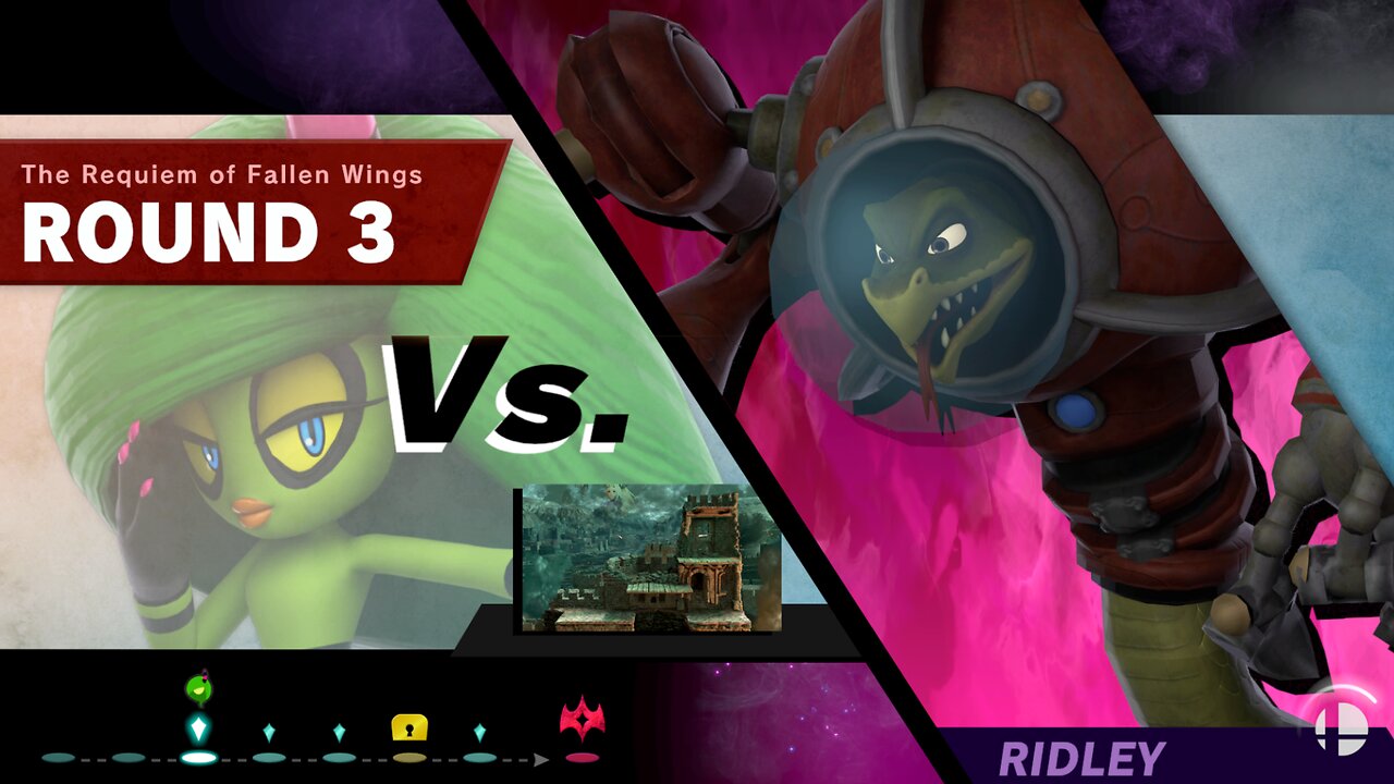 Zeena (Bayonetta) vs SSBU Classic Mode 9.9 Difficulty Quickie -By CartoonMarceyLove