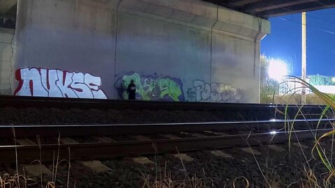 Graffiti | Night-time Tracksides