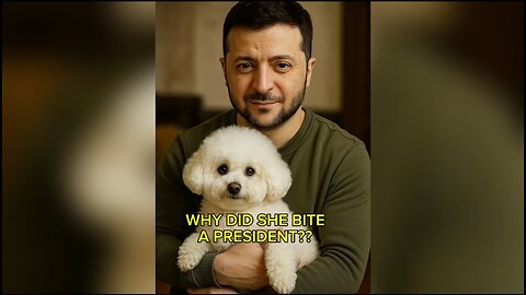 THE DOG BITE A PRESIDENT ONLINE!!
