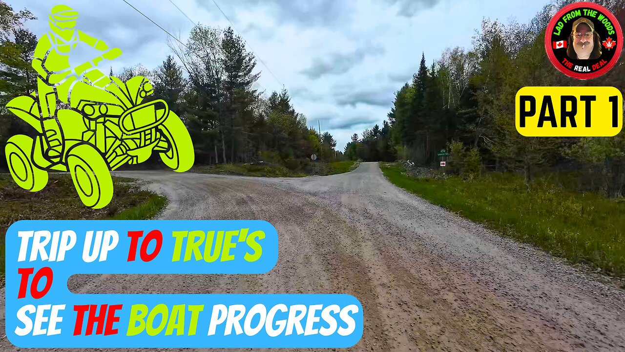 Trip Up To True's To See The Boat Progress - Part 1