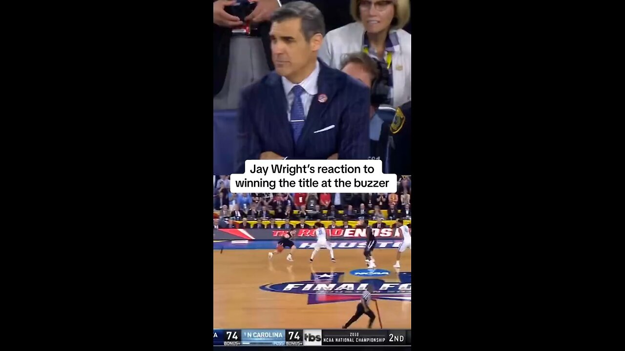 Jay Wright with the coldest reaction to winning the National Championship 🤣✅🏀🏆