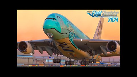 Flight Simulator A380 Tokyo - Hawaii | ANA Full Flight | MSFS2024