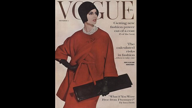 Vogue Magazine June 1960 ASMR #relax #chill