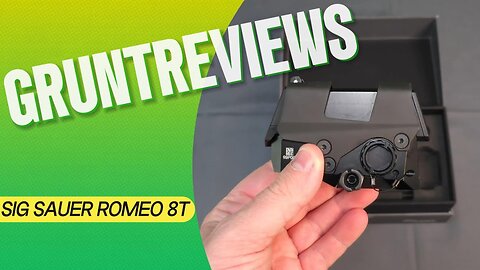 Sig Sauer Romeo 8T- Tabletop Review