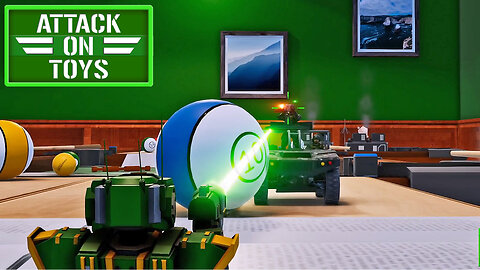 Getting Run Over By The Commandos! Attack On Toys