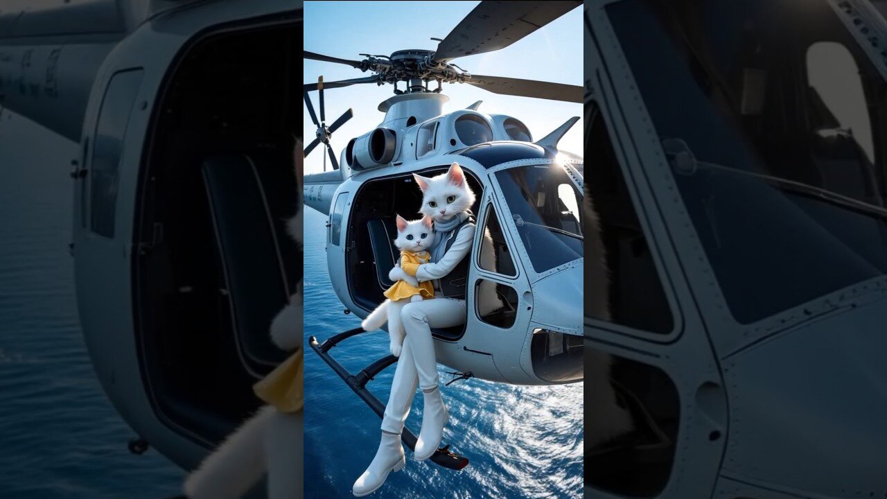 kitten rescue by pelican #cat #kitten #shorts