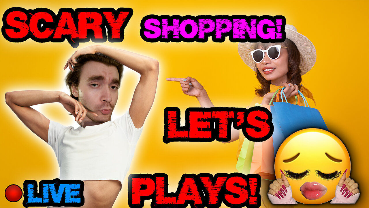 OMG! SCARY SHOPPING THEMED GAMES, LIVE! | Played by a SMELLY DUMB DUMB! | LIVE INDIE HORROR NIGHT